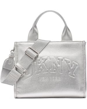 DKNY Hadlee Large Tote Handbag - Gray