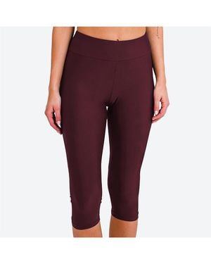 Calypsa Capri Swim leggings - Purple