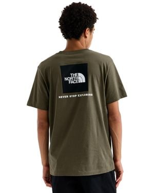 The North Face Evolution Box Nse Graphic Crewneck T-shirt - Green