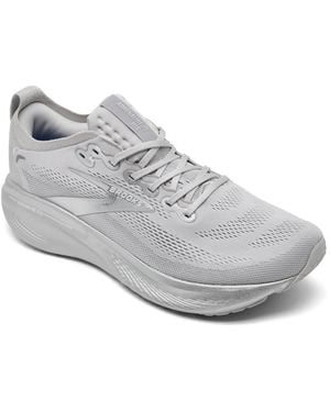 Brooks Adrenaline Gts 25 Silver Anniversary Running Sneakers From Finish Line - Gray
