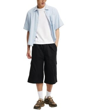 Cotton On Super baggy Cargo Shorts - White