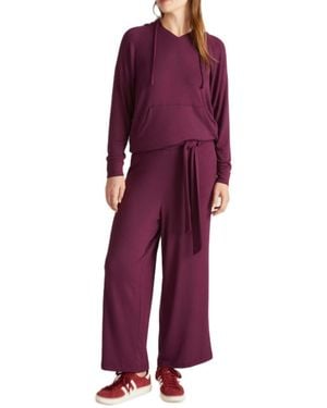 UNIVERSAL STANDARD Travelknit Wide Leg Pants - Purple