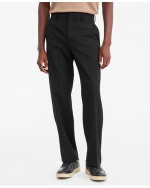 Alfani Modern Fit Straight Leg Dress Pants - Black