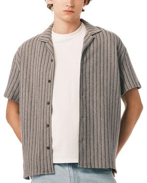 Buffalo David Bitton Koddy Regular-fit Short-sleeve Shirt - Gray