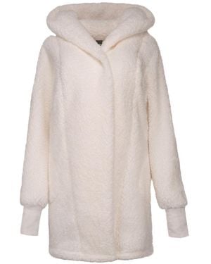 Jill Martin And Wnba Breast Cancer Awareness Oversized Hooded Sweater - White