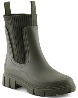 Spring Step Cheli Waterproof Slip-on Boots - Green