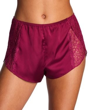 B.tempt'd By Wacoal Lace Elasticated Waistband Shorty - Red