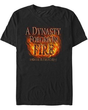Fifth Sun House Of The Dragon A Dynasty Forged T-shirt - Black