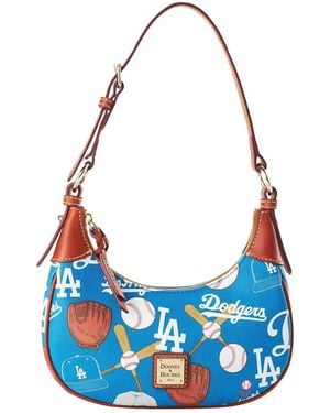 Dooney & Bourke Los Angeles Dodgers Luca Leather Hobo Purse - Blue