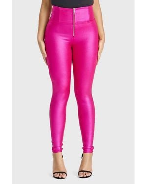 Freddy Super High-rise Sculpting Disco Pants - Pink