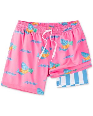 Chubbies The Pineapple Floaters 5.5" Swimsuit - Pink