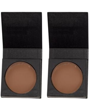 Naked Rebellion Reusable Round Nipple Stickies No Show Adhesive Covers: 2 Pack Set - Black