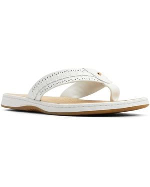 Sperry Top-Sider Sea Fish Flip Flop Sandals - White