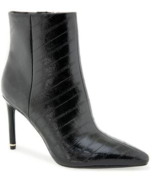 Kenneth Cole Quincy Ankle Stiletto Dress Booties - Black