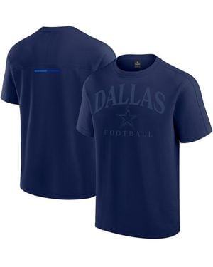 Fanatics And Dallas Cowboys Elements Flex Tri-blend T-shirt - Blue