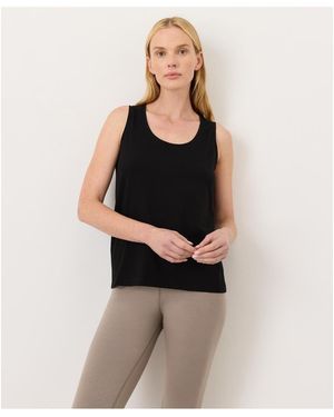 Pact Luxe Signature Tank Made With Organic Cotton - Black