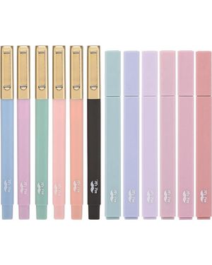 Mr. Pen Aesthetic Highlighter And Pens - White