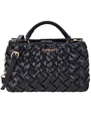 Bebe Luca Small Satchel Crossbody Bag - Black