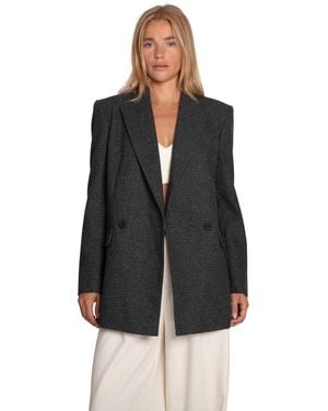 Belle & Bloom Big Brother Talk Blazer - Black