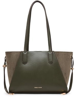 Anne Klein East West Medium Tote Bag - Green