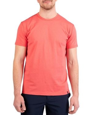 Tailorbyrd Contrast Stitch T-shirt - Red