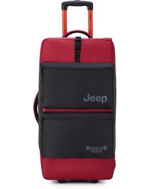 Jeep Js006b 27" Rolling Duffel - Red