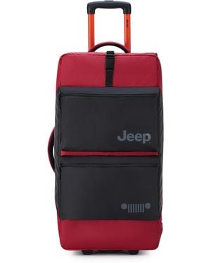 Jeep Js006b 27" Rolling Duffel - Red