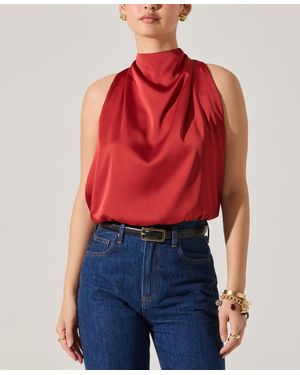 Astr Joleisa Sleeveless Top - Red