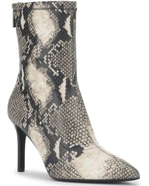 INC International Concepts Kateri Pointed Toe Ankle Stiletto Booties - Multicolor