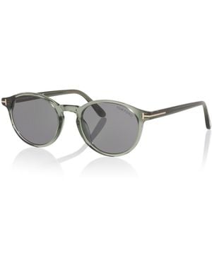 Tom Ford Round Acetate Sunglasses Prescott-02 - Multicolor