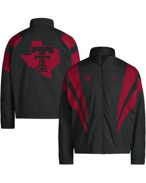 adidas Texas Tech Red Raiders Let's Ride Full-zip Track Jacket
