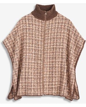 Style & Co. Space-dyed Softy Zip-up Topper - Pink