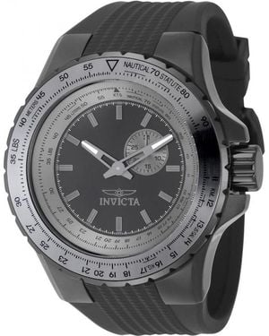 INVICTA WATCH 49728 Aviator Quartz Vd72 Dial Watch - Black