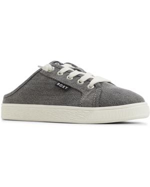 Roxy Sunny Stroll Lace Up Sandals - Gray