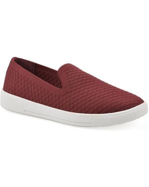 White Mountain Upstay Slip-on Sneaker Flats - Red