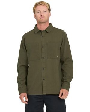 Quiksilver Heron Long Sleeve Shirt - Green