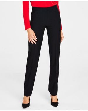 INC International Concepts Mid-rise L-pocket Straight-leg Pants - Red