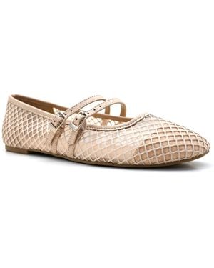 Kenneth Cole Malibu Mary Jane Flats - Natural