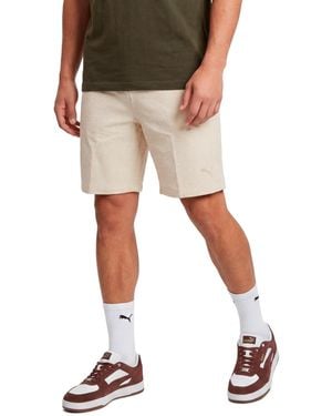 PUMA Essentials Elevated Regular-fit Shorts - Black