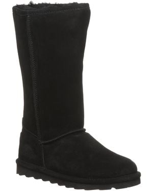 BEARPAW Elle Tall Classic Round Toe Boots - Black