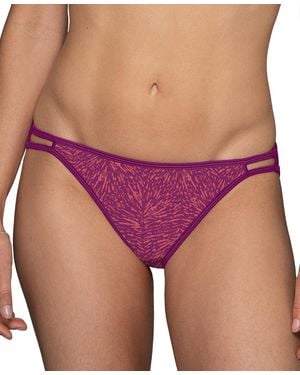 Vanity Fair Vanity Fair Illumination String Bikini Underwear 18108 - Purple