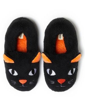 Dearfoams Halloween Critter Closed Back Slipper - Orange
