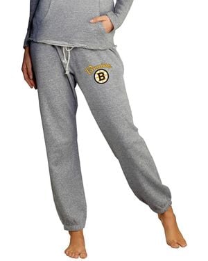Concepts Sport Boston Bruins Mainstream Knit jogger Pants - Gray