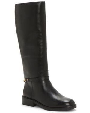 Vince Camuto Adria Wide-calf Knee-high Riding Boots - Black