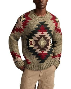 Lucky Brand Crewneck Novelty Sweater - Multicolor