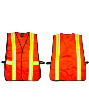 G & F Products Industrial Safety Vest - Orange