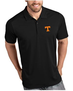 Antigua Tennessee Volunteers Tribute Polo - Black