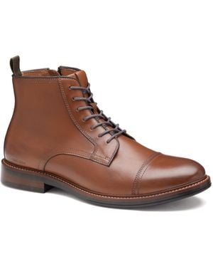 Johnston & Murphy Durham Lace-up Boots - Brown