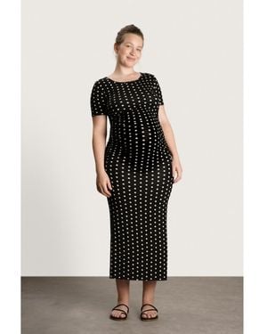 Nom Maternity Maternity Hugo Maxi Dress - White