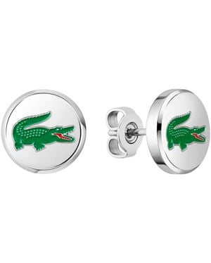 Lacoste Arthor Silver-tone Stainless Steel - Green